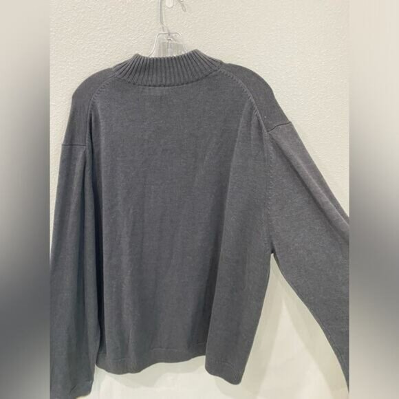 Men’s sweater, gray pull over extra large - Picture 6 of 6